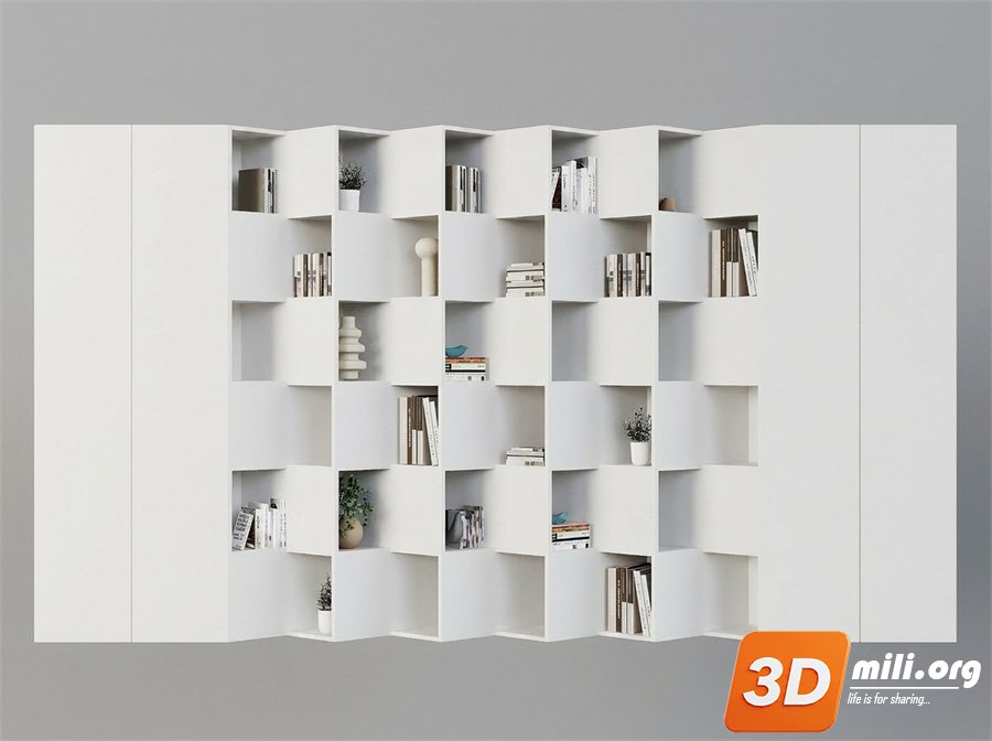 Bookcase Skp Files